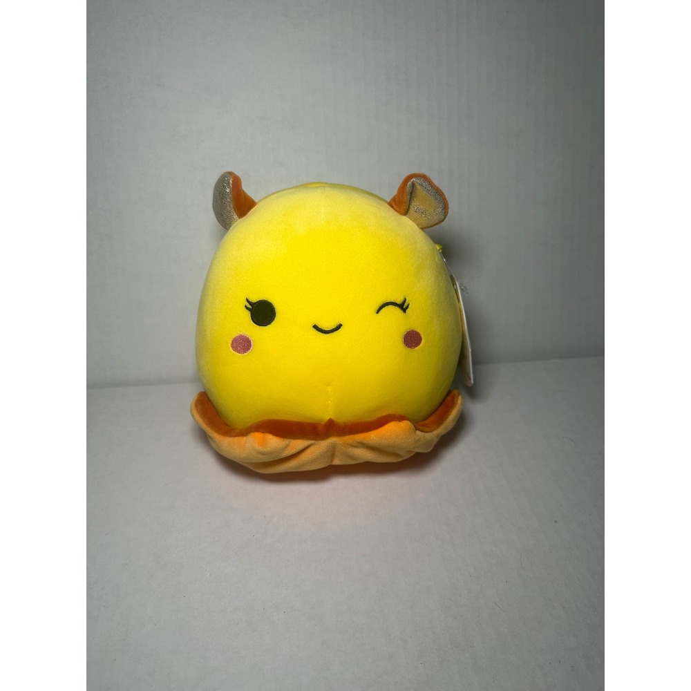 Squishmallows 7 Inch Bijan the Yellow Dumbo Octopus Plush Stuffed Animal NWT